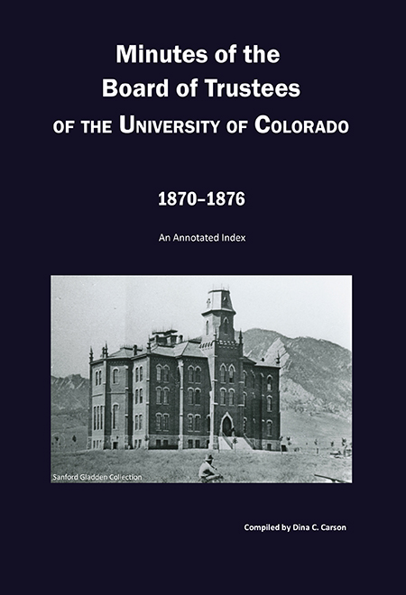 CU Trustees Minute Book